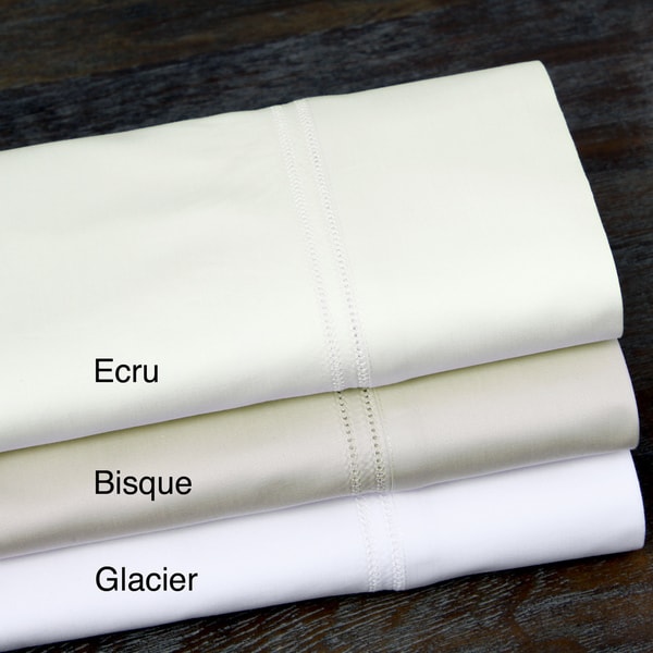 100 percent Egyptian Cotton 1000 Thread Count Double Hemstitch Solid