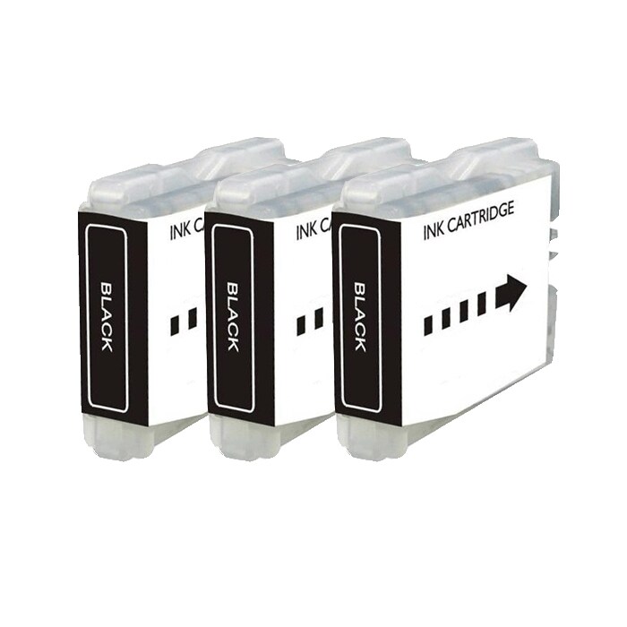 Brother LC51 Compatible Black Ink Cartridge (Pack of 3)