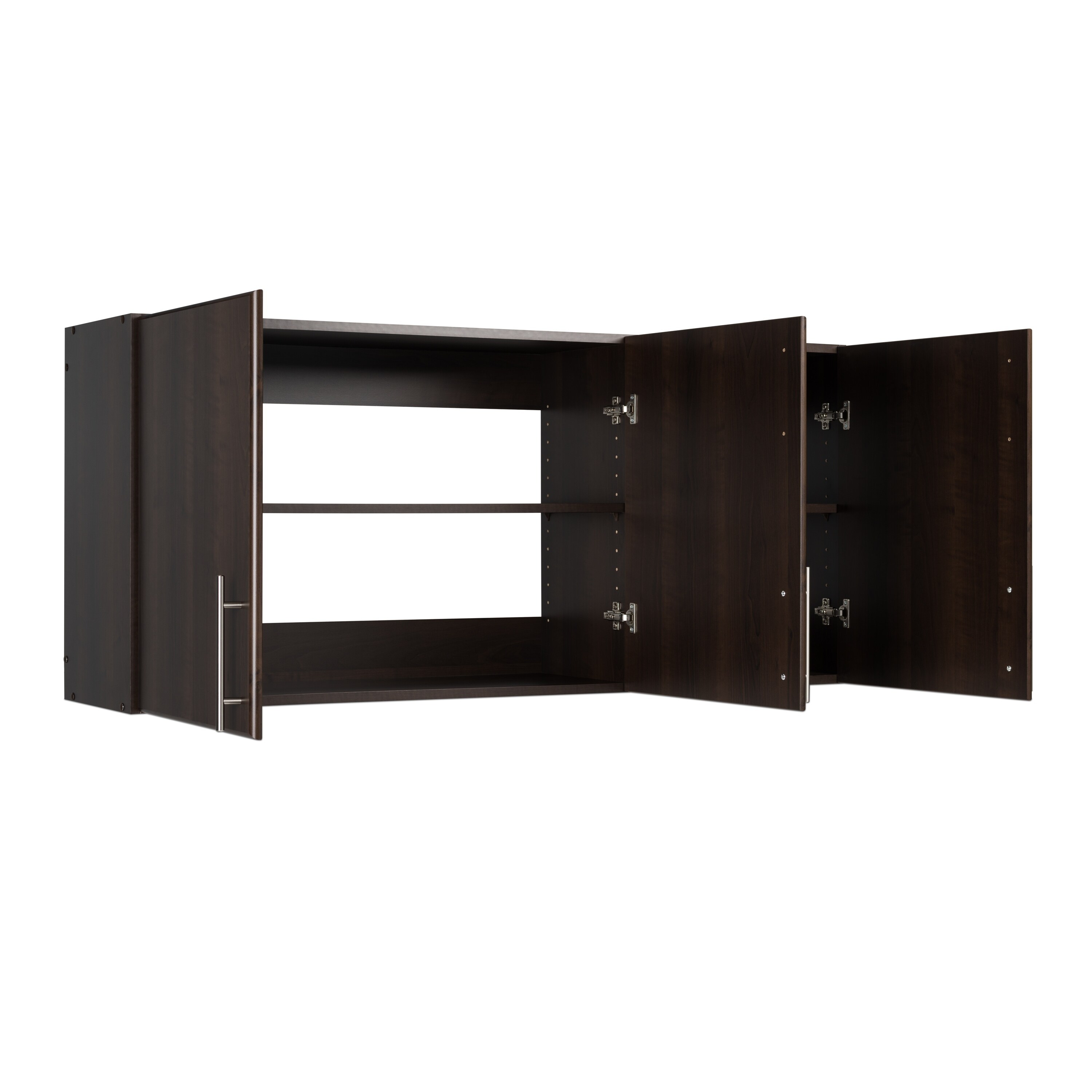 Shop Prepac Winslow Elite 54 Inch Wall Cabinet Multiple Finishes 54 Inch 54 Inch On Sale Overstock 6719383