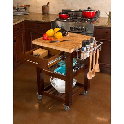 Chris & Chris Espresso Finish Pro Chef Kitchen Work Station