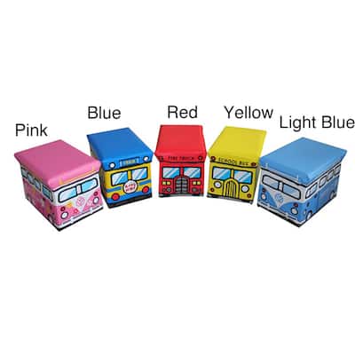 Children's Large Folding Storage Ottoman