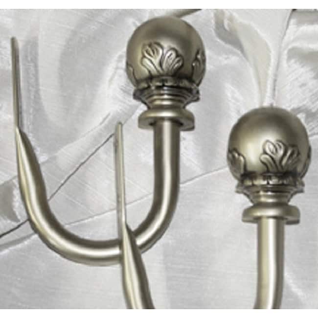 Classic Pewter Curtain Holdbacks