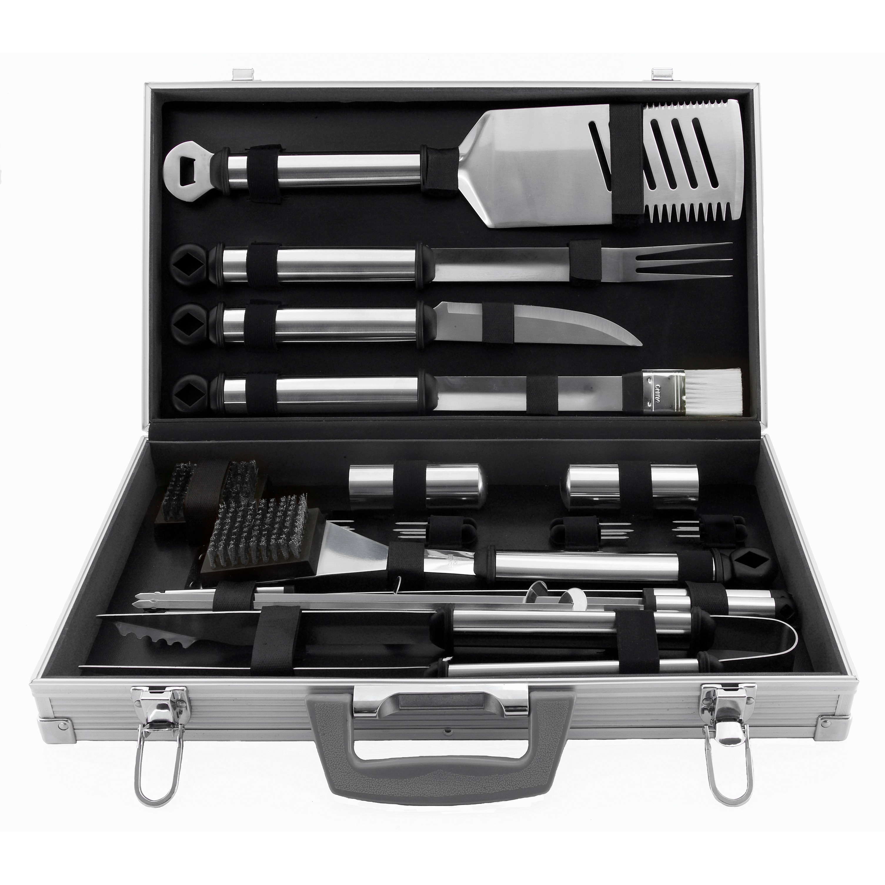 Mr. Bar b q Stainless Steel 21 piece Tool Set