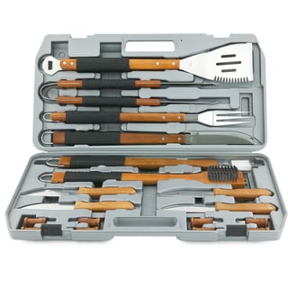 Mr. Bar-B-Q Grill Stainless Steel 18-piece Tool Set - Overstock - 6720722