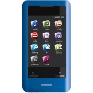 Coby MP828 8 GB Blue Flash Portable Media Player