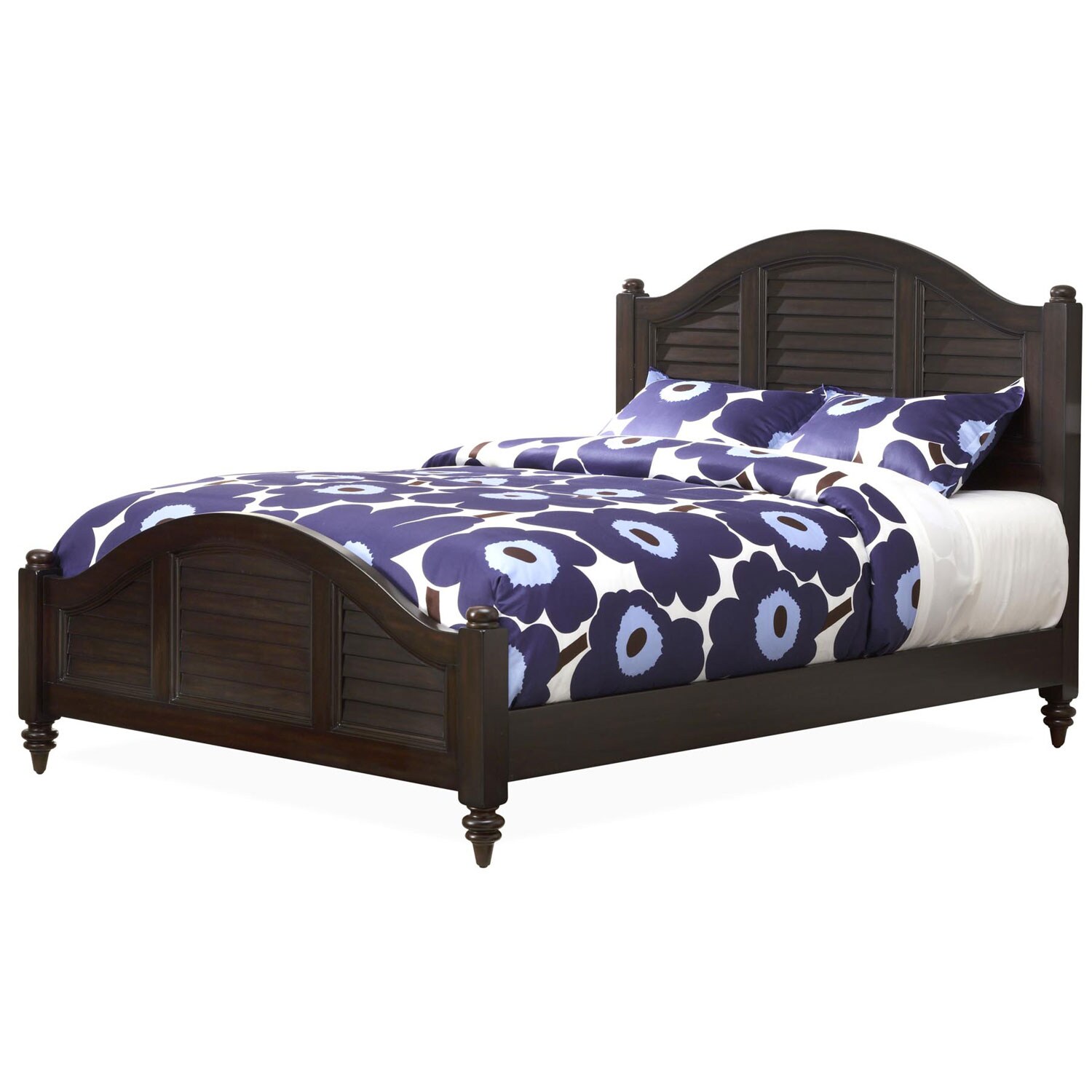 Bermuda Queen Bed Espresso Finish