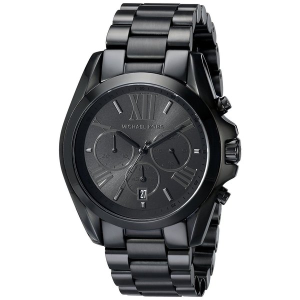 michael kors men's bradshaw black watch mk5550