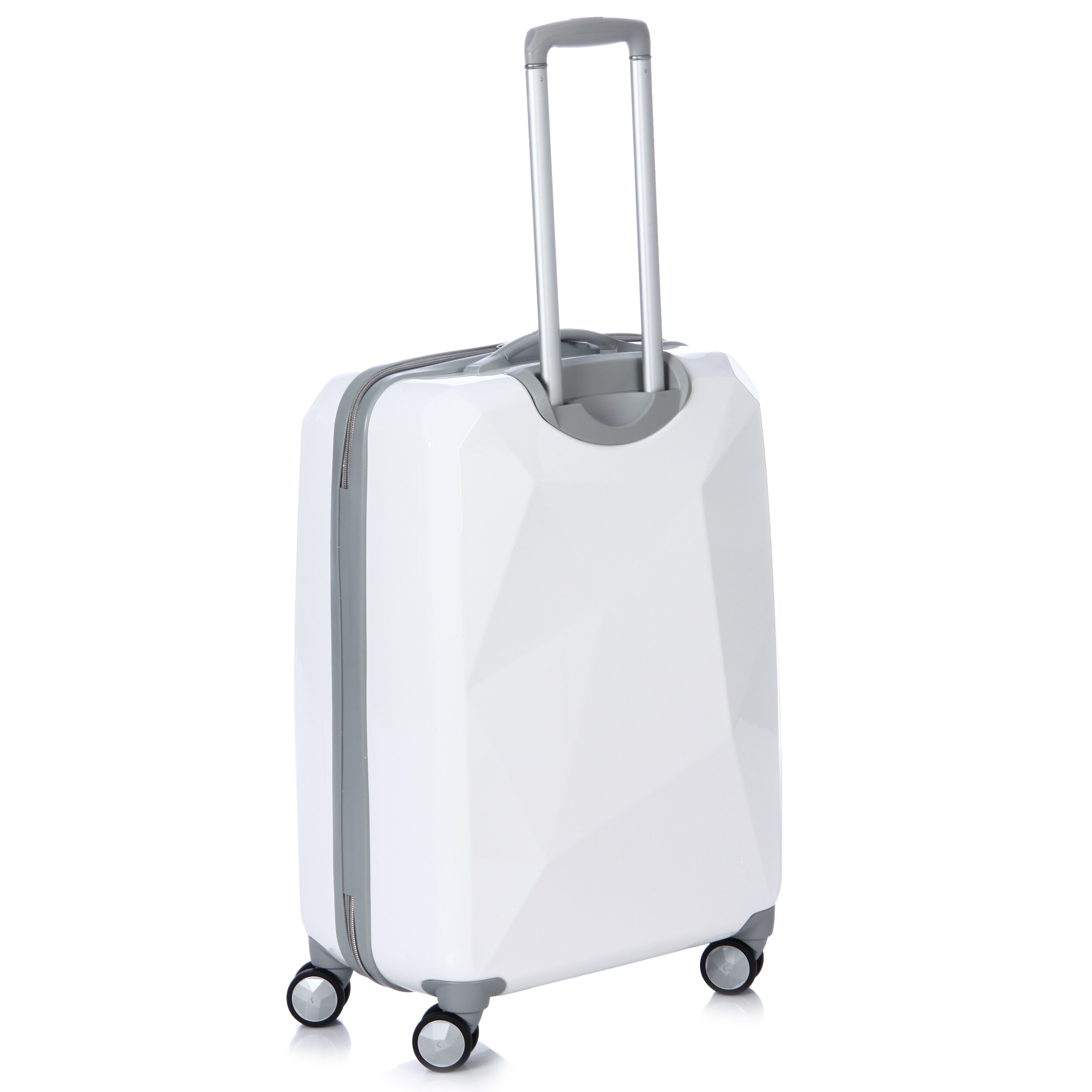 delsey white luggage