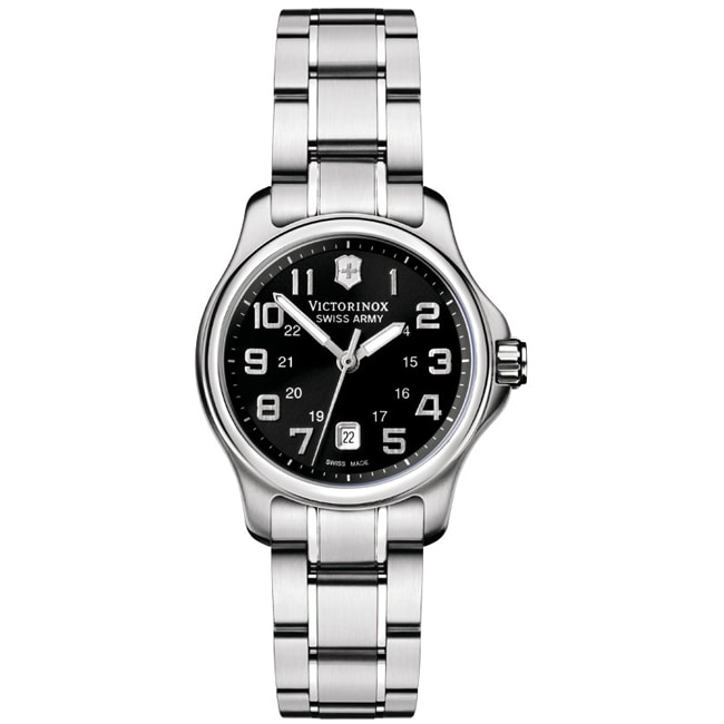 Victorinox Swiss Army Women's Officer's XS Black Dial Watch - Free ...