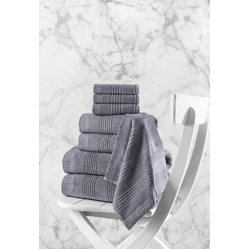 Lubbock US Cotton Bath towels set of 6