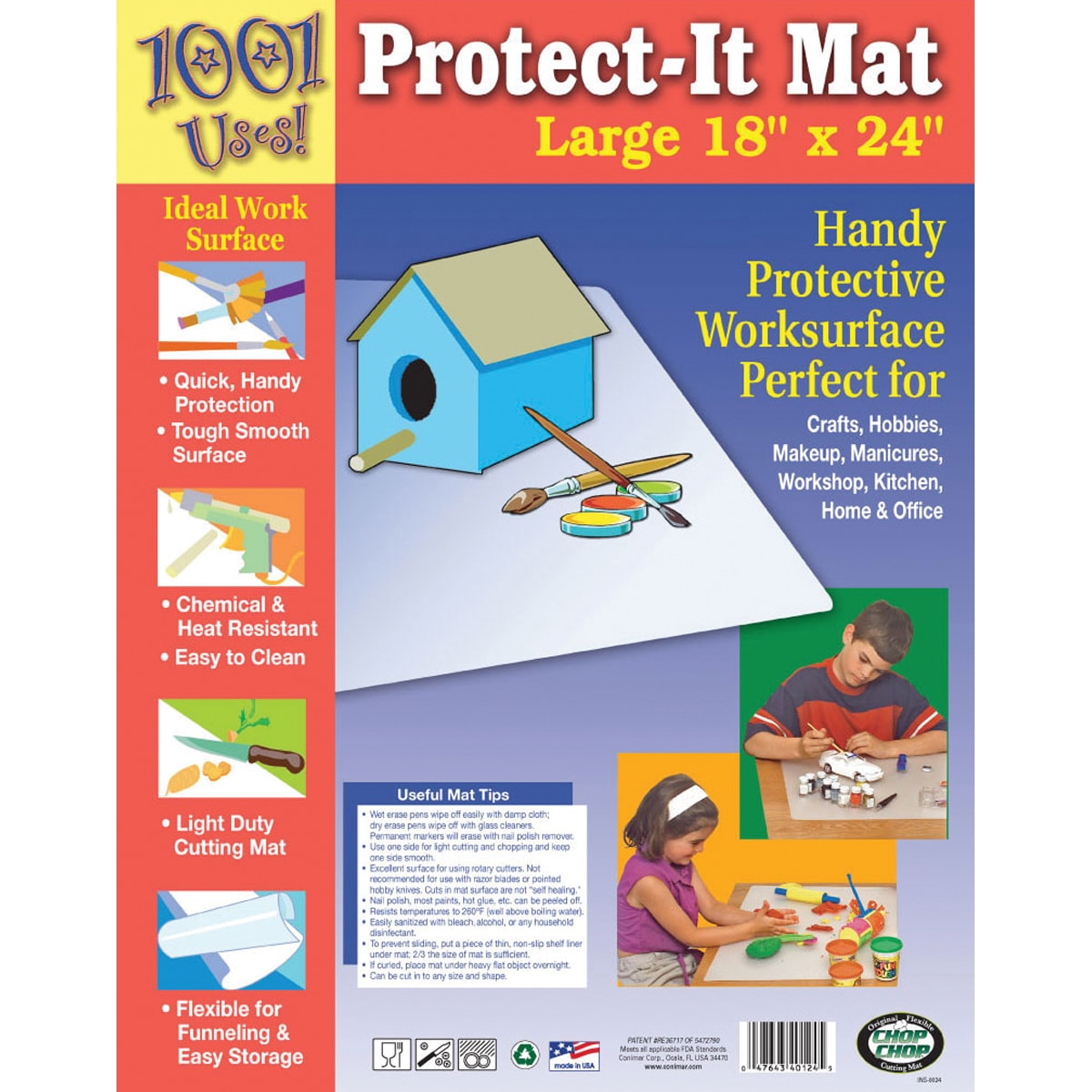 Protect it Mat clear 18x24