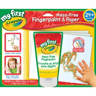 My First Crayola Mess-Free Fingerpaint & Paper - Bed Bath & Beyond