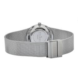 Skagen Women's Oval Glitz Stainless Steel Watch Skagen Women's Skagen Watches