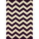 preview thumbnail 1 of 1, Nuloom Handmade Flatweave Chevron Wool Area Rug