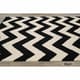 preview thumbnail 3 of 1, Nuloom Handmade Flatweave Chevron Wool Area Rug