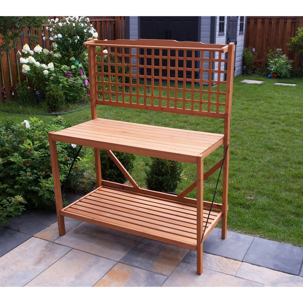 Merry Products Folding Potting Bench