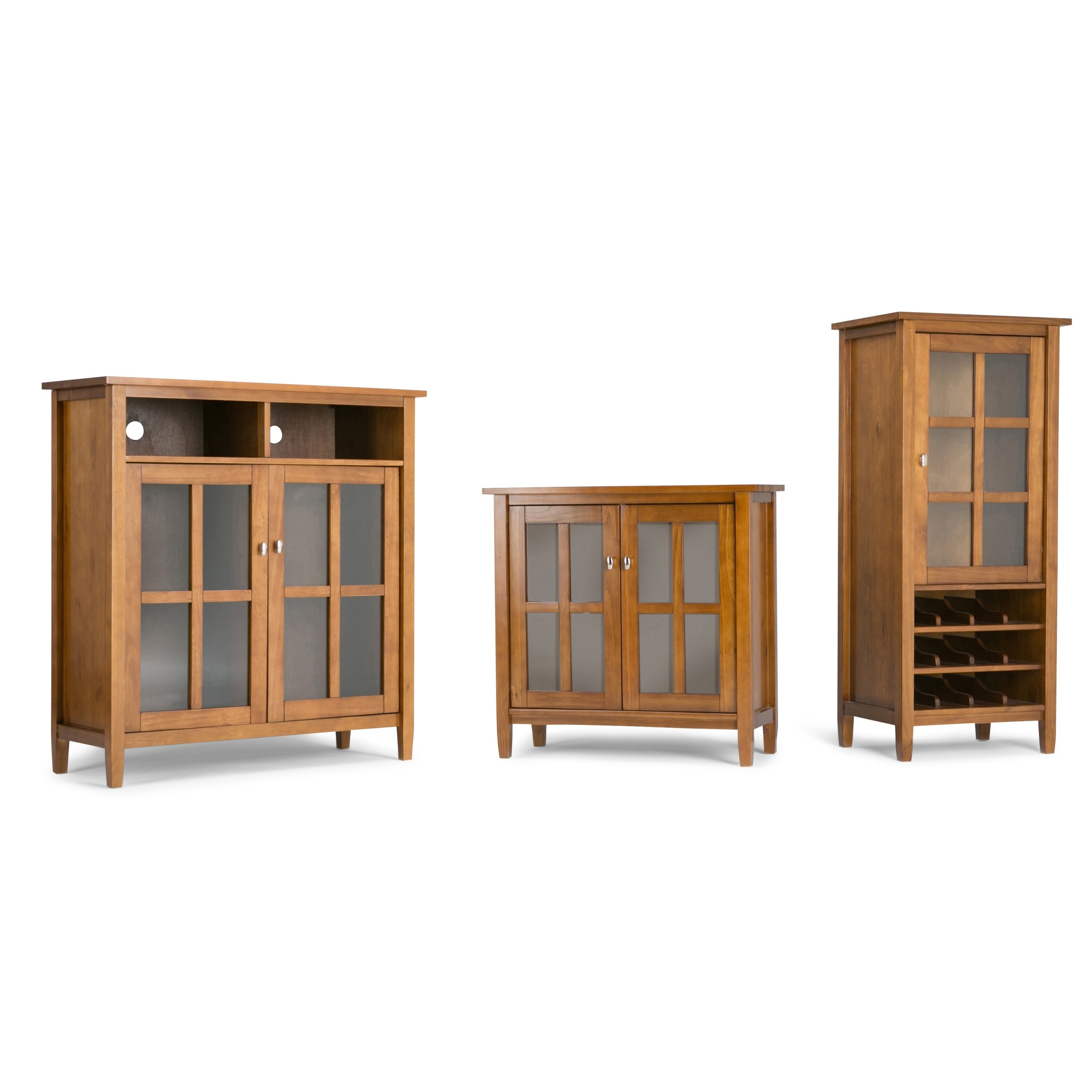Wyndenhall Norfolk Solid Wood 39 Inch Wide Rustic Medium Wyndenhall Norfolk Solid Wood 39
