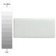 preview thumbnail 2 of 12, Merola Tile 1.75x3.75-inch Victorian Glossy White Porcelain Bullnose Trim Wall Tile (12 tiles)