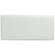 preview thumbnail 1 of 12, Merola Tile 1.75x3.75-inch Victorian Glossy White Porcelain Bullnose Trim Wall Tile (12 tiles)