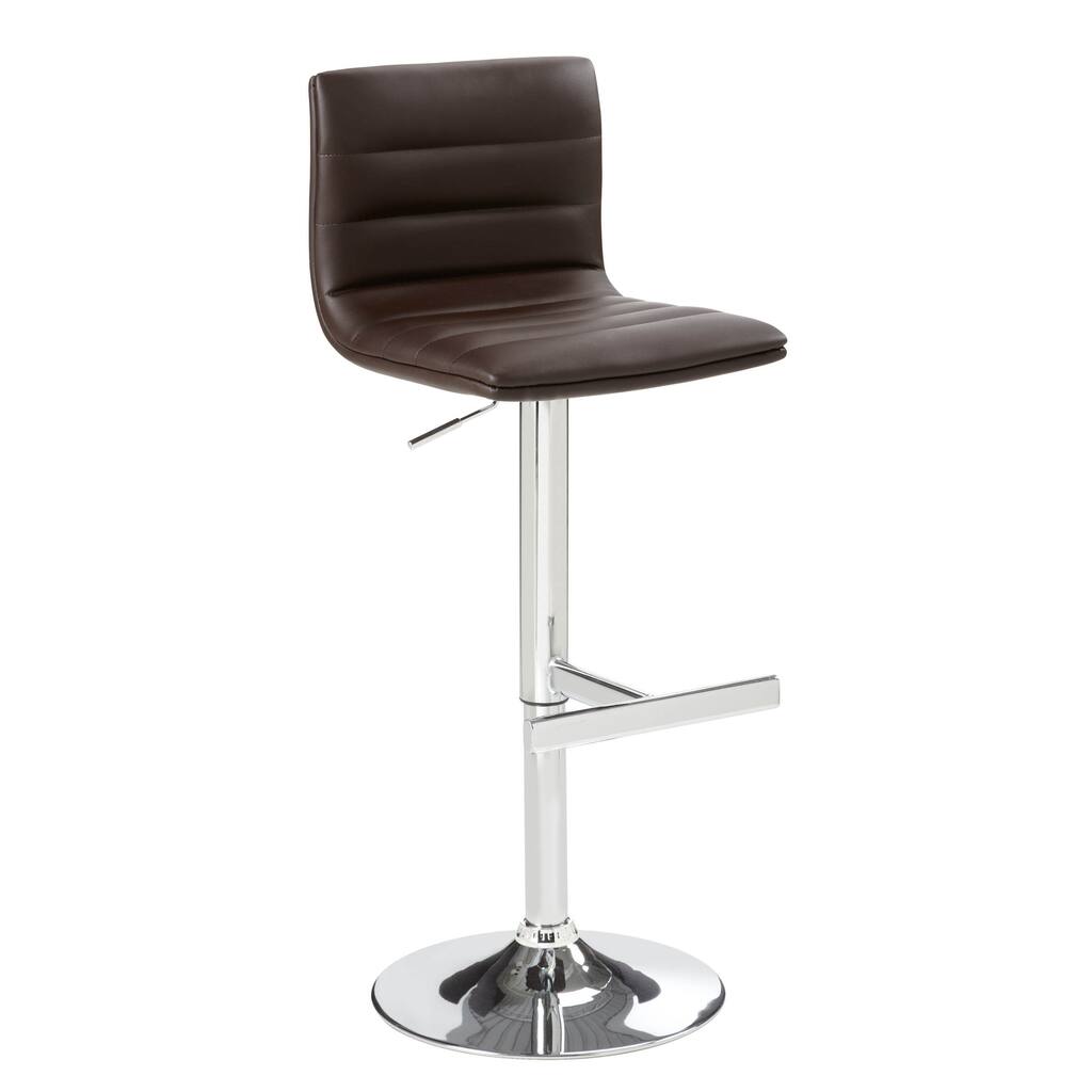 Sunpan Imports Motivo Brown Adjustable Barstool