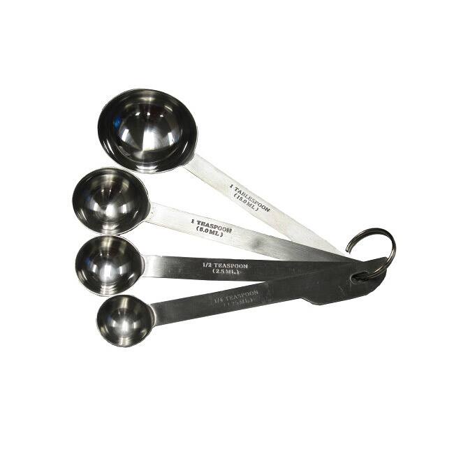 Stainless Steel 4-piece Measuring Spoon Set