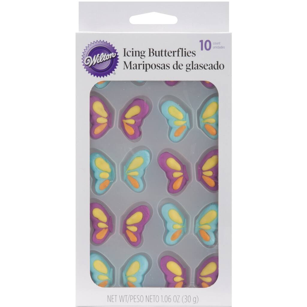 'Butterfly' Icing Decorations (Pack of 10)