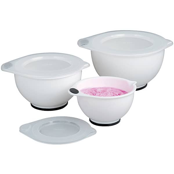 Covered Mixing Bowl Set (6 Pieces) - Bed Bath & Beyond - 6728493