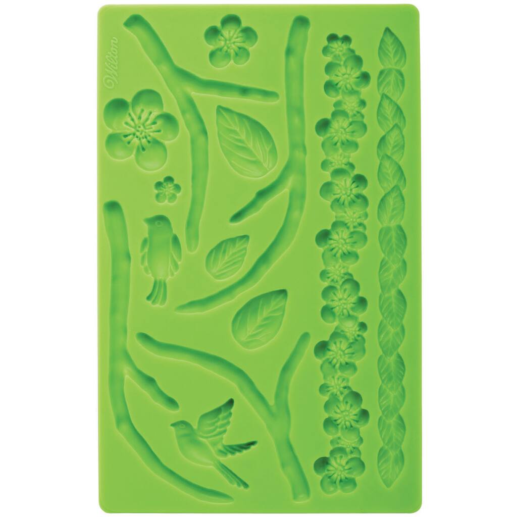 Fondant And Gum Paste Silicone Mold-Nature