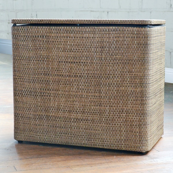 Roxie 1530 Brown Bench Hamper Hampers