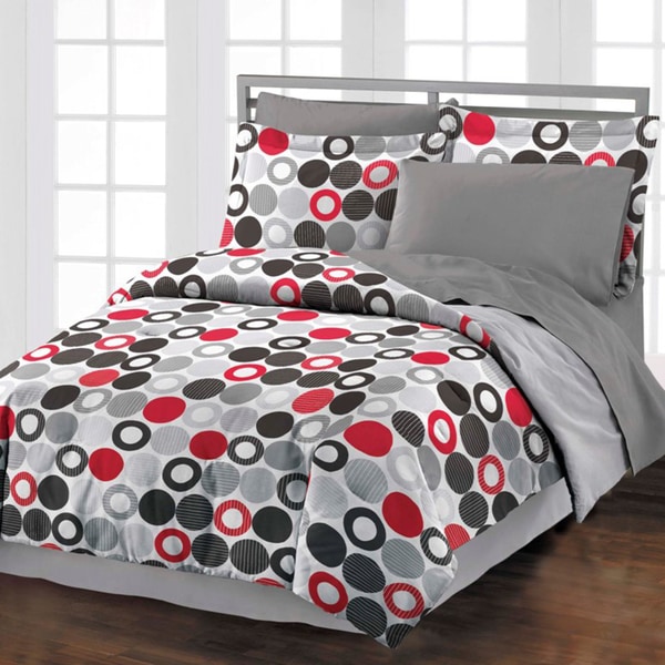 Reinforcements 4 piece Comforter Set with Bedskirt