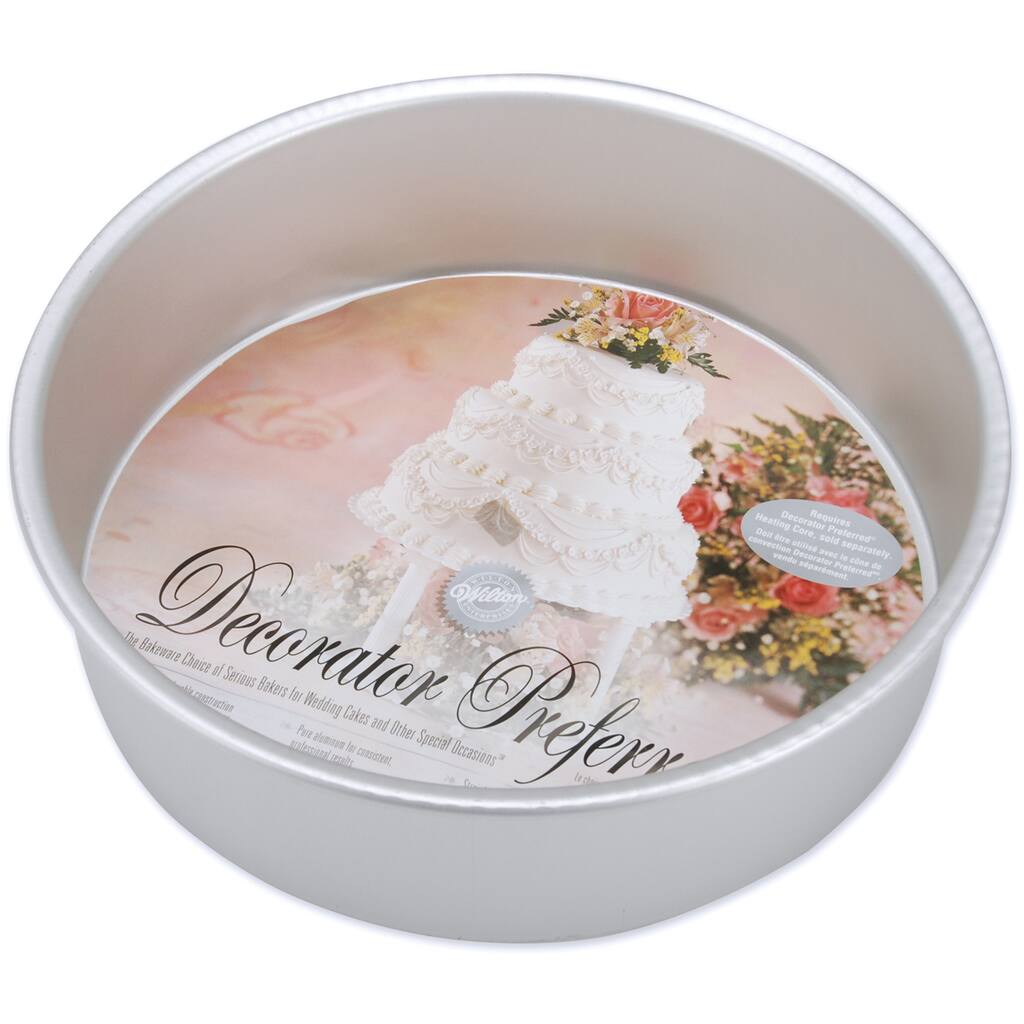 Decorator Preferred Cake Pan-Round - Silver