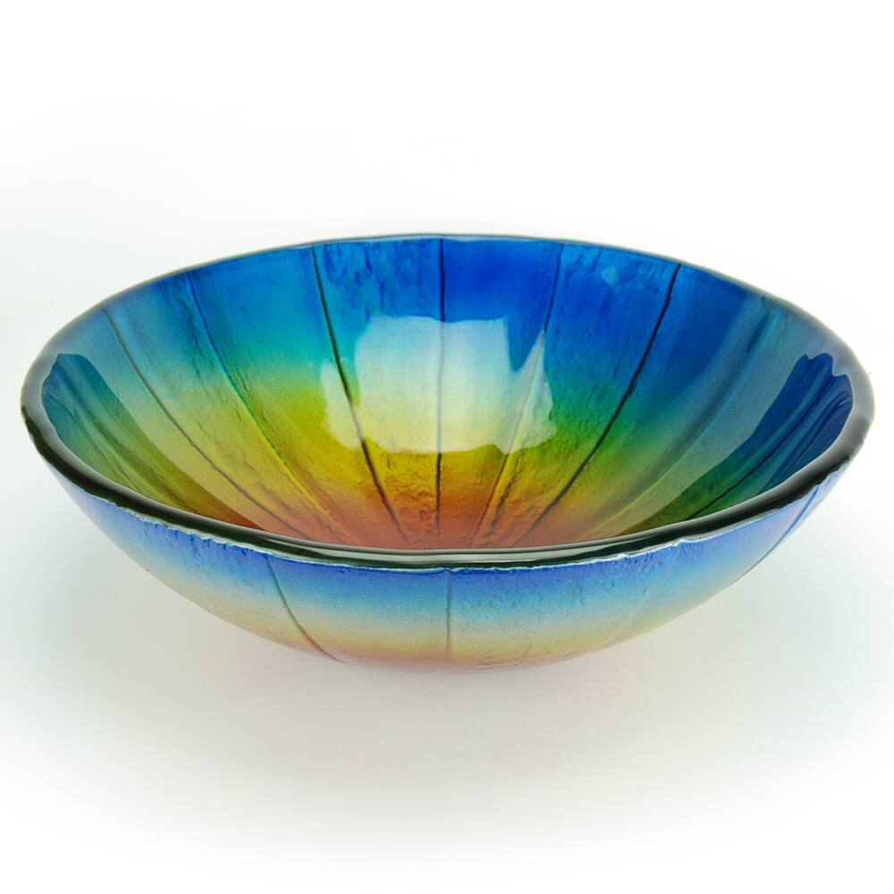 Fontaine Burning Flame Glass Vessel Sink