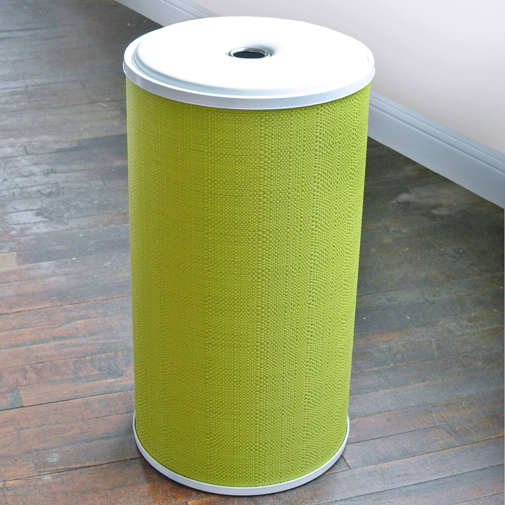 LaMont Home Lime Green Round Hamper