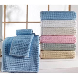 Lucia Minelli Hardwick Embossed Jacquard Turkish Cotton Bath Towel Set of 6