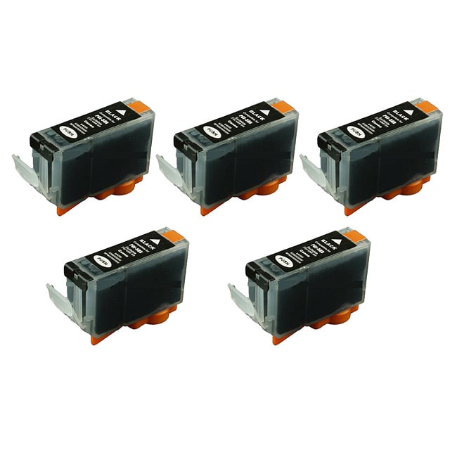Canon PGi-5BK PGI 5 Compatible Black Ink Cartridge (Pack of 5)
