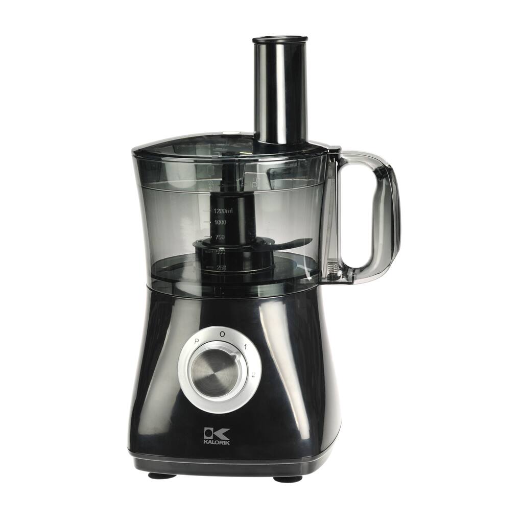 Kalorik Black Food Processor (Refurbished)
