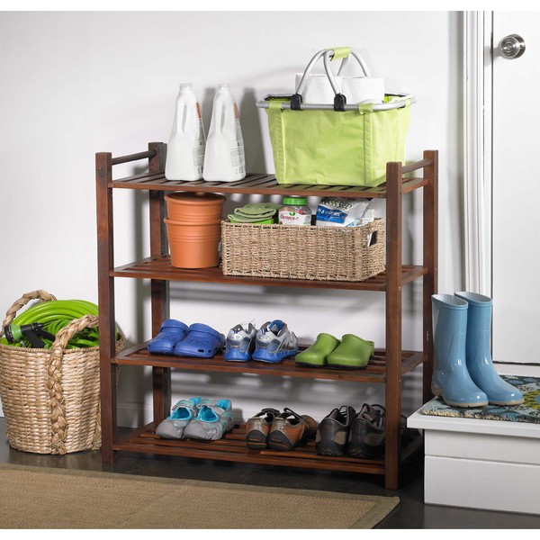 Outdoor 4 tier Shoe Rack/ Cubby