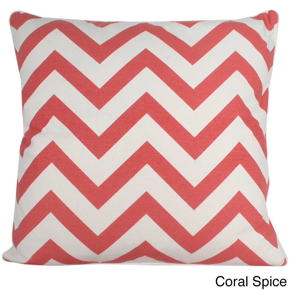 Chevron 20x20-inch Cotton Pillow