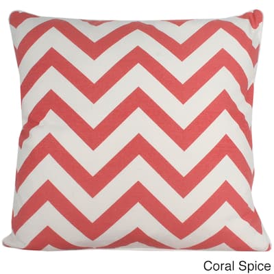 Chevron 20x20-inch Cotton Pillow