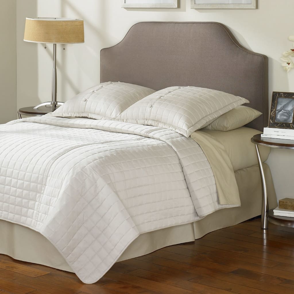 Leggett & Platt Bordeaux Upholstered Adjustable Headboard in Taupe