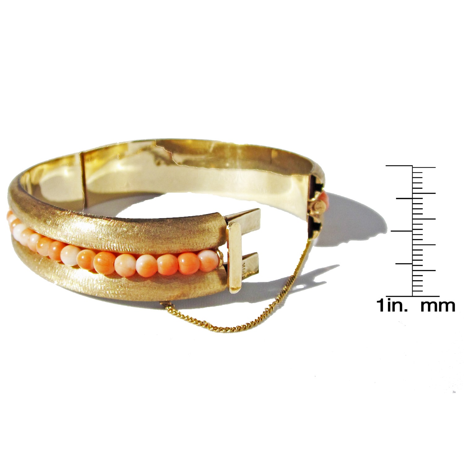 pre owned solid gold bangle
