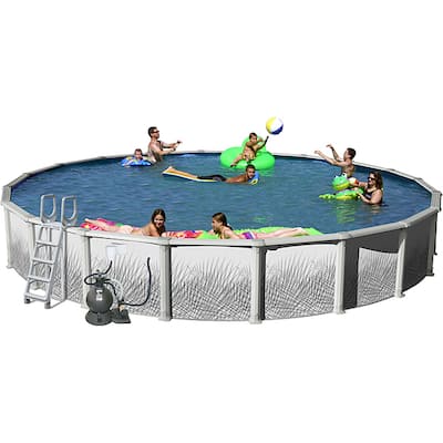 Hamilton 18-foot All-in-1 Above Ground Swimming Pool Kit