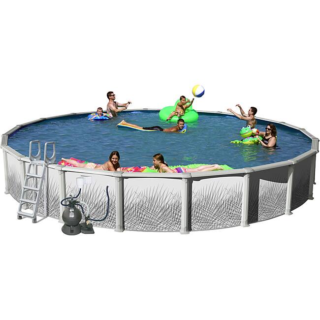 Hamilton 18-foot All-in-1 Above Ground Swimming Pool Kit