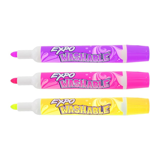 Expo Washable Assorted Dry Erase Markers (Pack of 12)