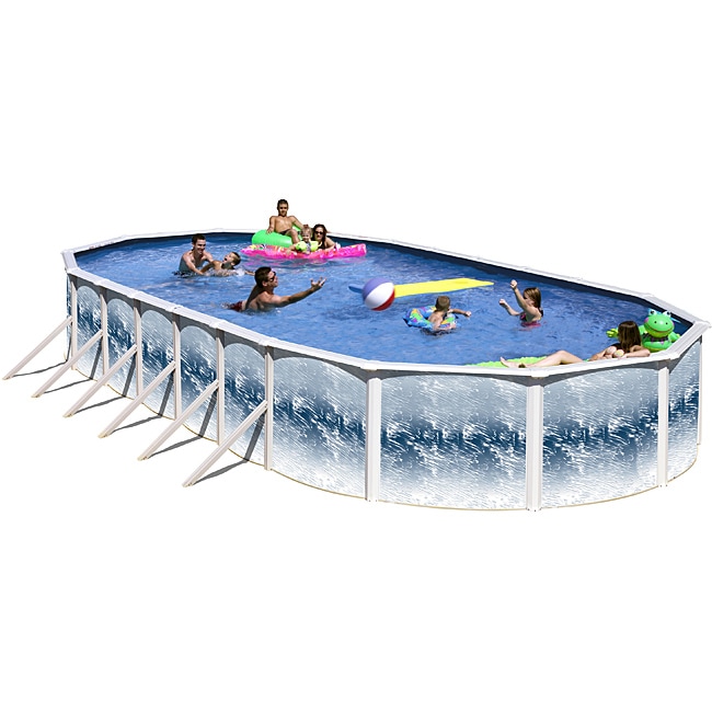 Shop Yorkshire 24 Foot All In 1 Above Ground Swimming Pool Kit Free