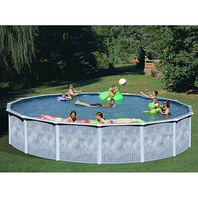 Quest 27-foot All-in-1 Above Ground Swimming Pool Kit