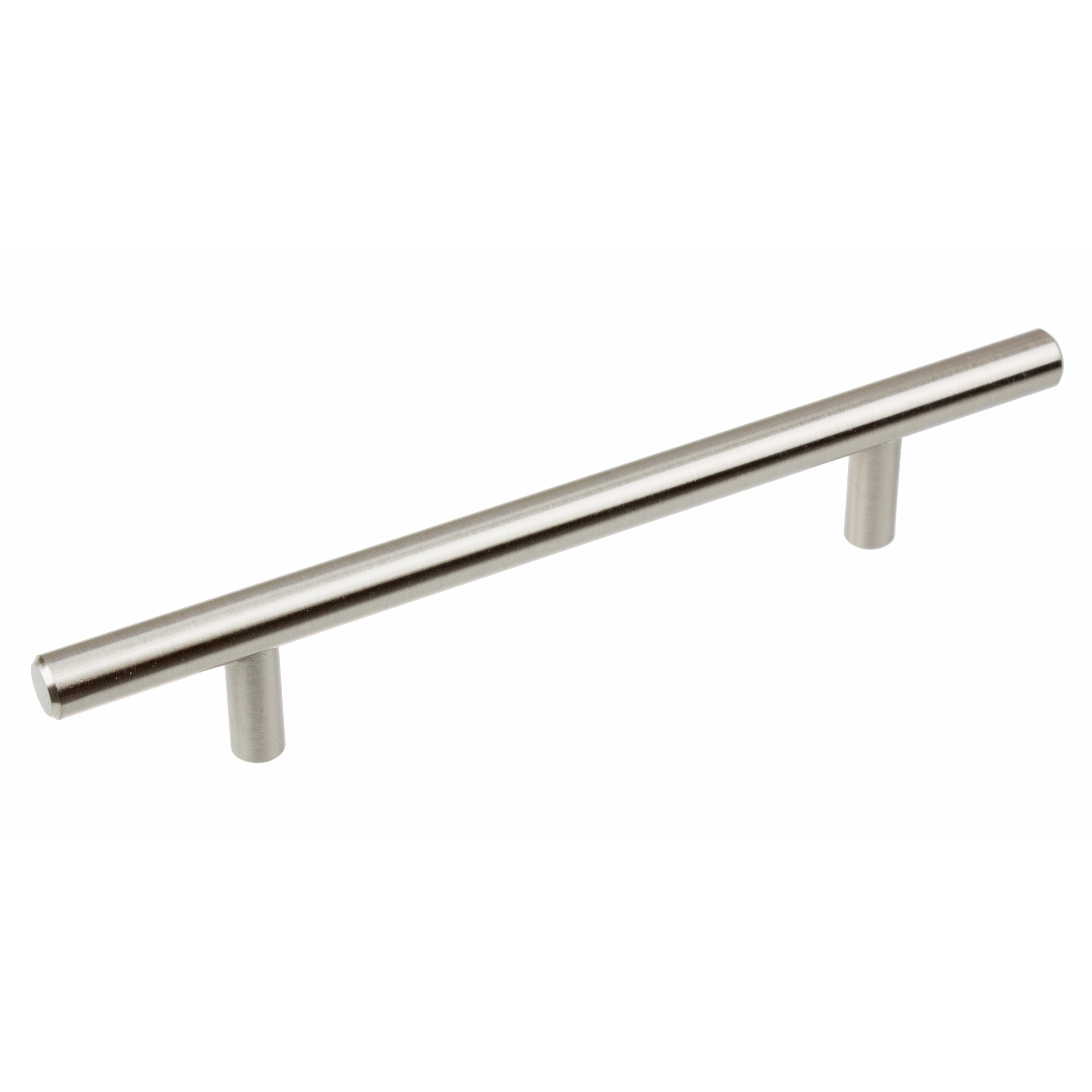 Shop Gliderite 8 Inch Solid Stainless Steel Finished Cabinet Bar