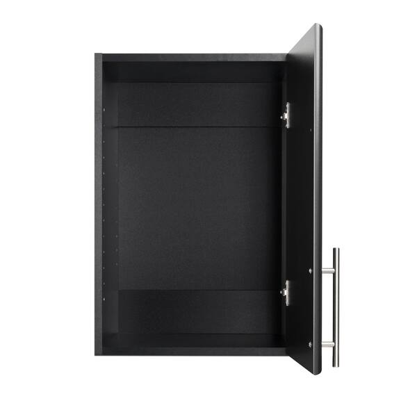 Shop Prepac Elite 16 Inch Stackable Wall Cabinet Multiple Finishes 16 Inch 16 Inch On Sale Overstock 6735041 Black