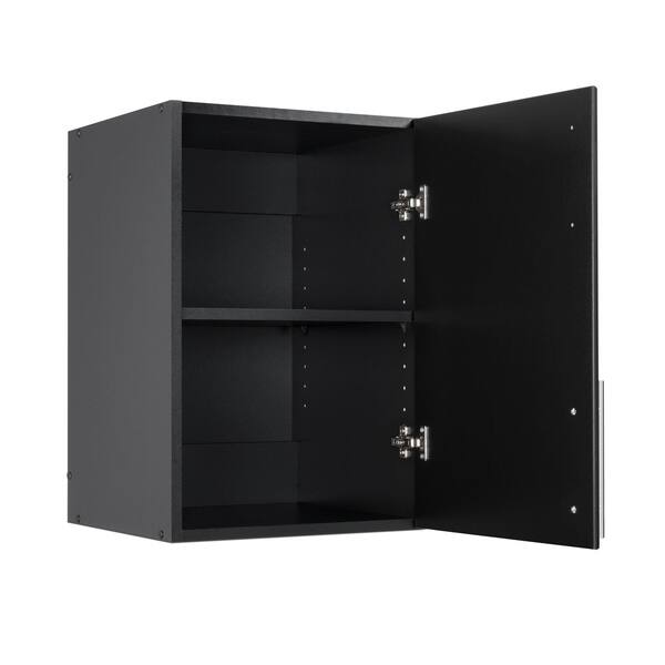 Shop Prepac Elite 16 Inch Stackable Wall Cabinet Multiple Finishes 16 Inch 16 Inch On Sale Overstock 6735041 Black