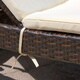 Toscana Outdoor Brown Wicker Adjustable Chaise Lounge with Cushion by Christopher Knight Home - Thumbnail 2
